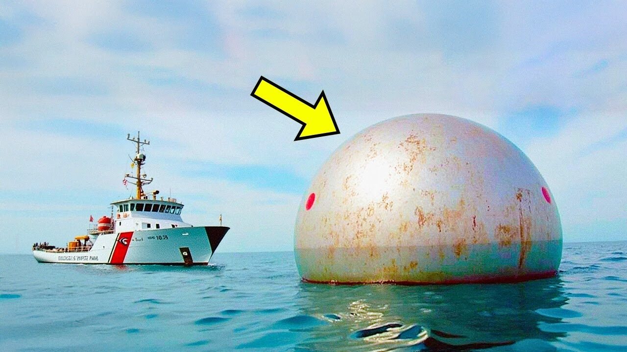 Die Küstenwache sichtete ein treibendes Objekt und untersuchte es genauer