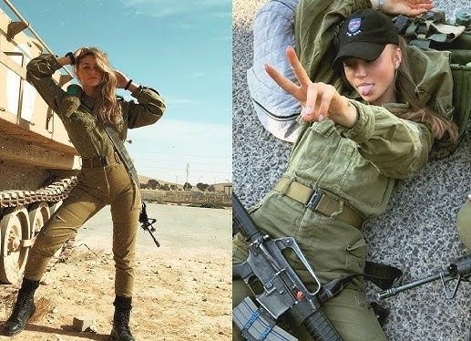 Soldatinnen zeigen ihre beeindruckenden Figuren auf neuen Fotos