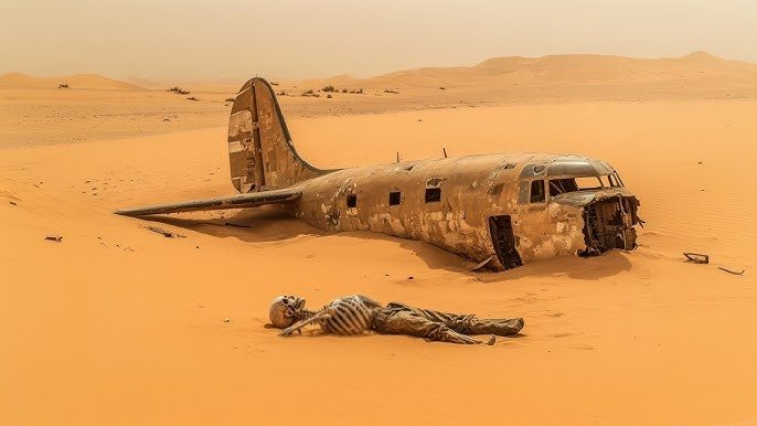 Der Bomber, den die Wüste auszulöschen suchte – und das Geheimnis seiner Besatzung