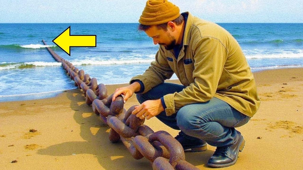 Der Fischer stieß auf eine riesige, rostige Kette – die Einheimischen flehten ihn an, sie nicht anzufassen