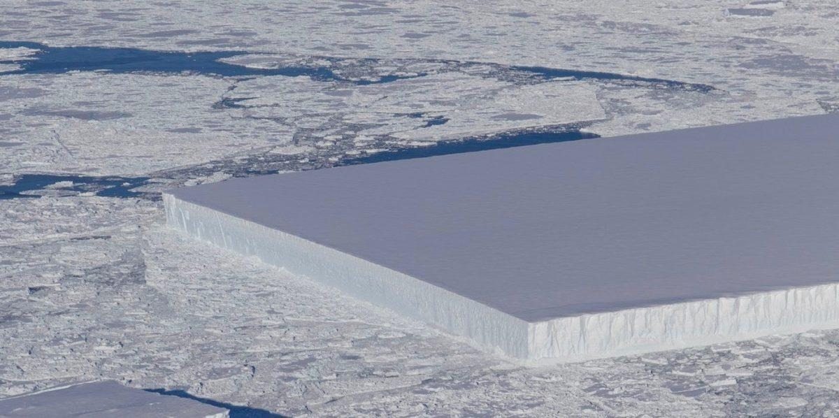 In der Antarktis ist ein perfektes Eisrechteck aufgetaucht – und die darin enthaltene Entdeckung hat das Verständnis der Wissenschaftler von der Erdgeschichte verändert