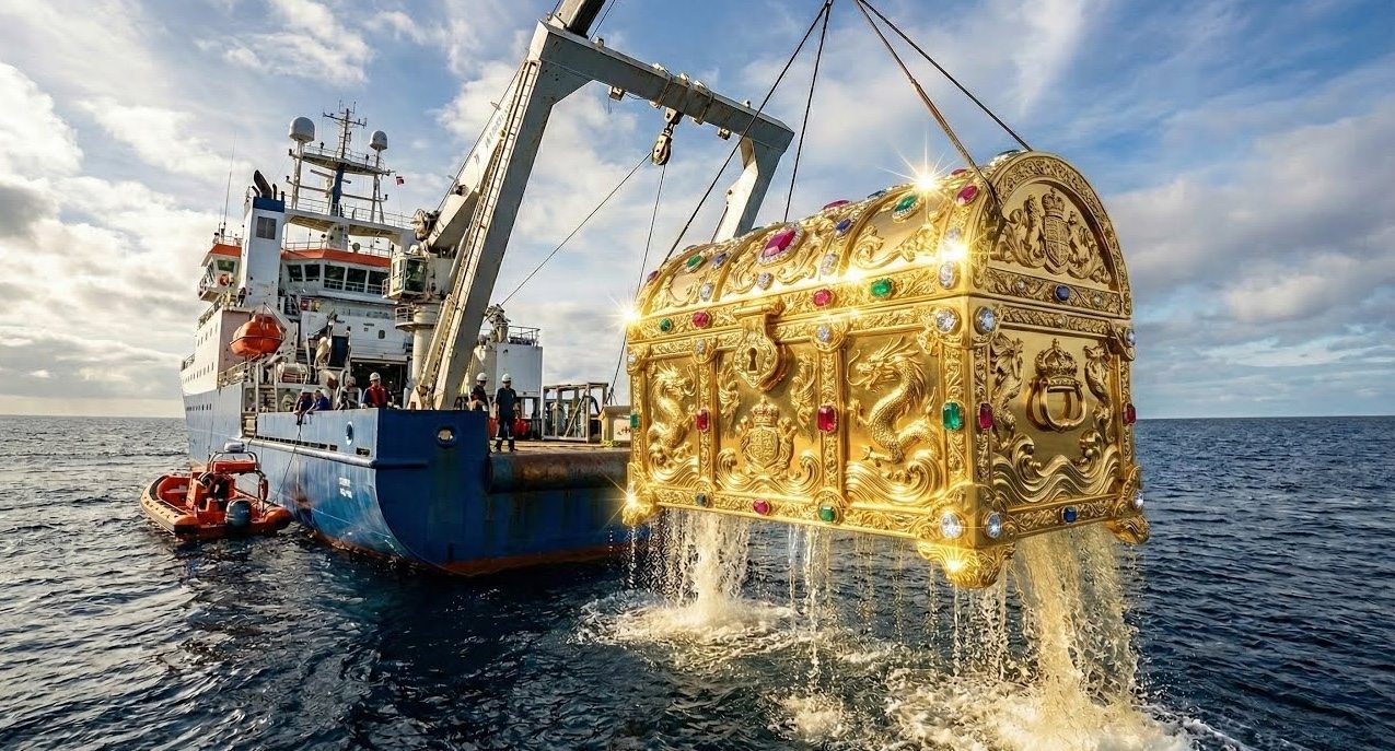 Ein Fischer entdeckte versunkenes Gold im Meer, doch ein unglücklicher Fehler kostete ihn vier Millionen Dollar ➤ Globenow.info