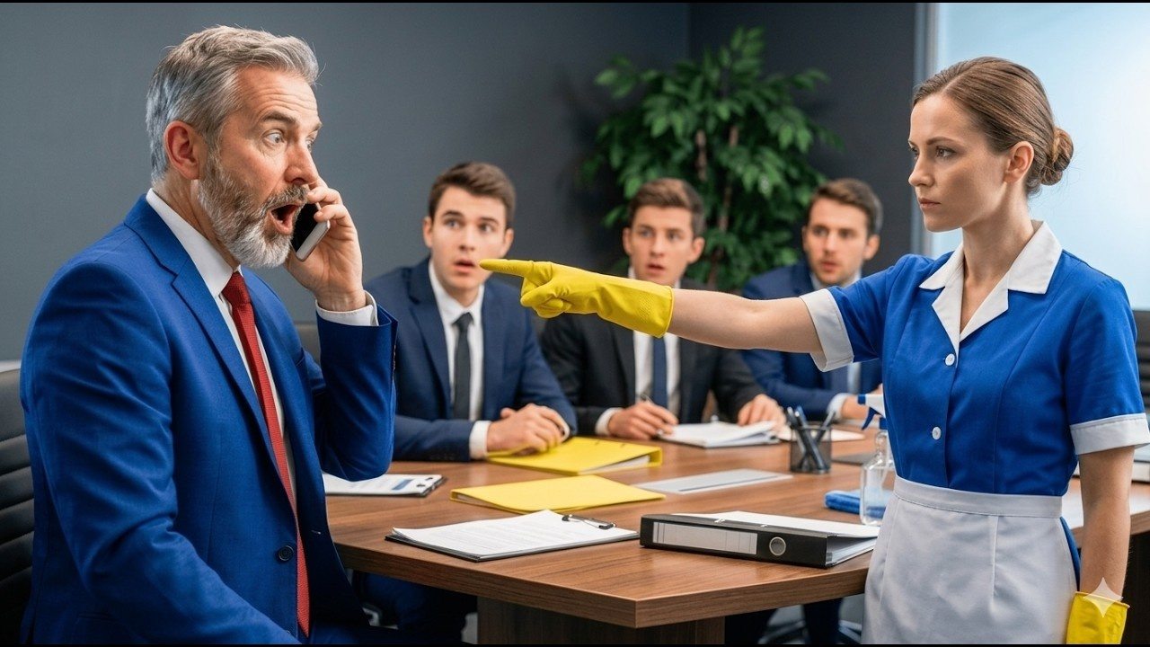 Sie dachten, ich wäre nur eine Putzfrau. Die Wahrheit kam für sie völlig überraschend