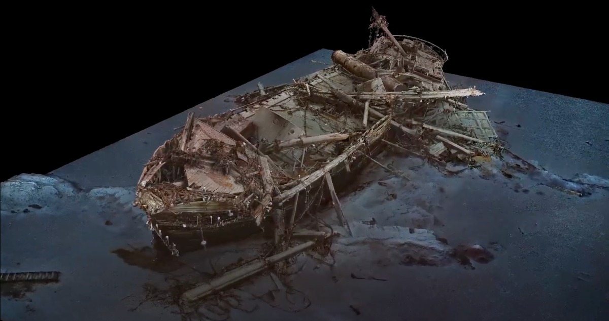 Auf dem Grund des Schwarzen Meeres wurde ein perfekt erhaltenes, über 2.400 Jahre altes Schiff entdeckt.