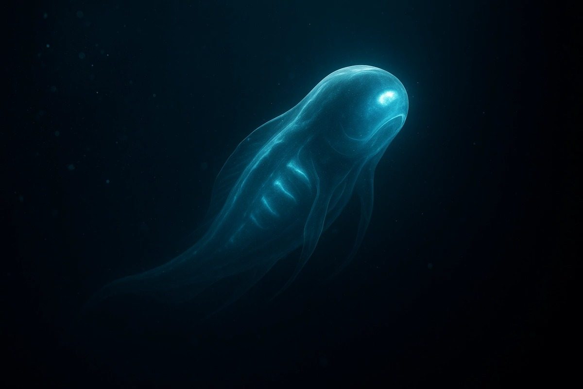 Wissenschaftler haben in fast zehn Kilometern Tiefe ein mysteriöses Lebewesen entdeckt ➤ Globenow.info