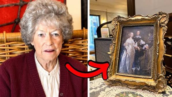 Uma idosa compra um quadro por 5 dólares – o que ela encontra atrás da moldura muda sua vida